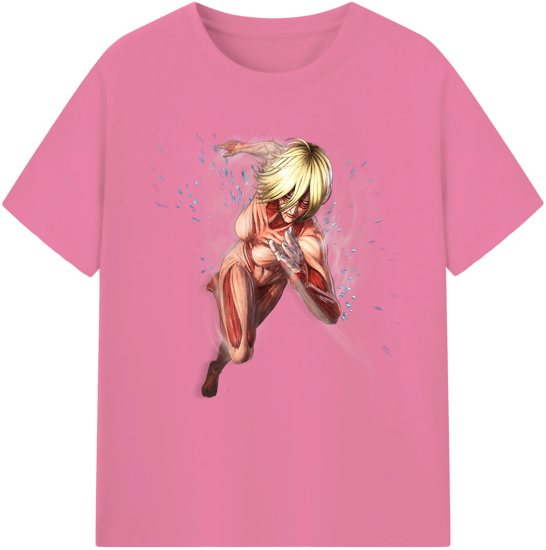 （画像用） 進撃の巨人 Attack on Titan 綿100％半袖Tシャツ（フロントプリント）